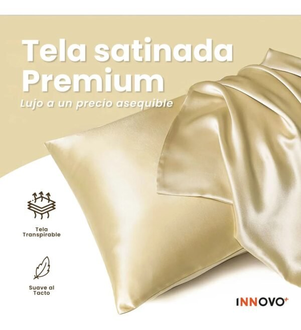 Fundas Almohada Satín - Mapleek
