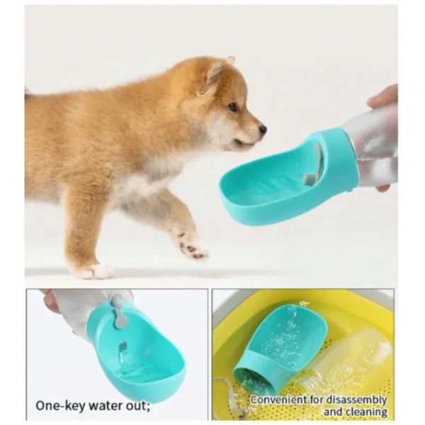 Botella de agua perros - Mapleek