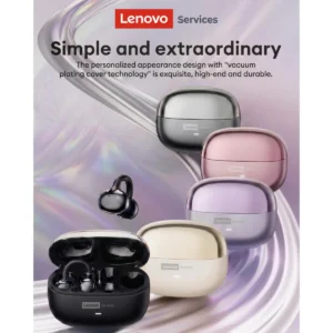 Auriculares Bluetooth Lenovo Open Ear con Cancelación ENC, Baja Latencia y Bluetooth 5.0Auriculares Bluetooth Lenovo LE302 Open Ear con Cancelación ENC, Baja Latencia y Bluetooth 5.0