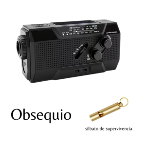 Radio de emergencia S.O.S - Mapleek Store (1)